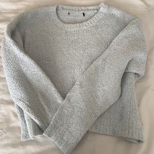 Pastel Blue Knit Sweater Size S